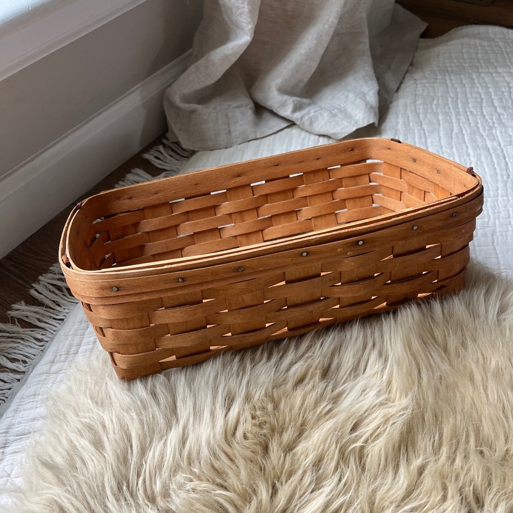 Vintage Longaberger Wovern Basket